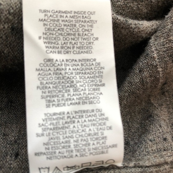 CAbi Oversized Sweater #3305 Mushroom Gray/Brown - Picture 7 of 8